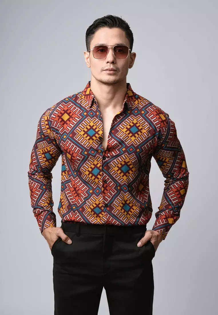 Toraja Printing Shirt LS