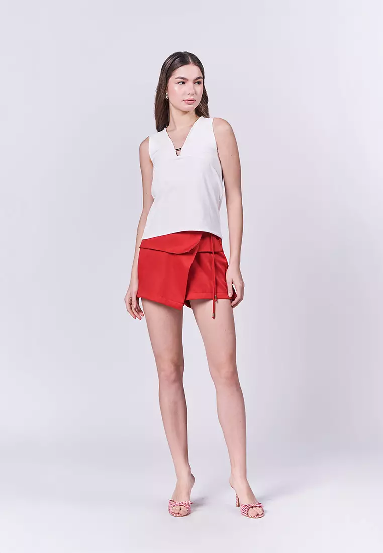 Almare Antler Sleeveless Top