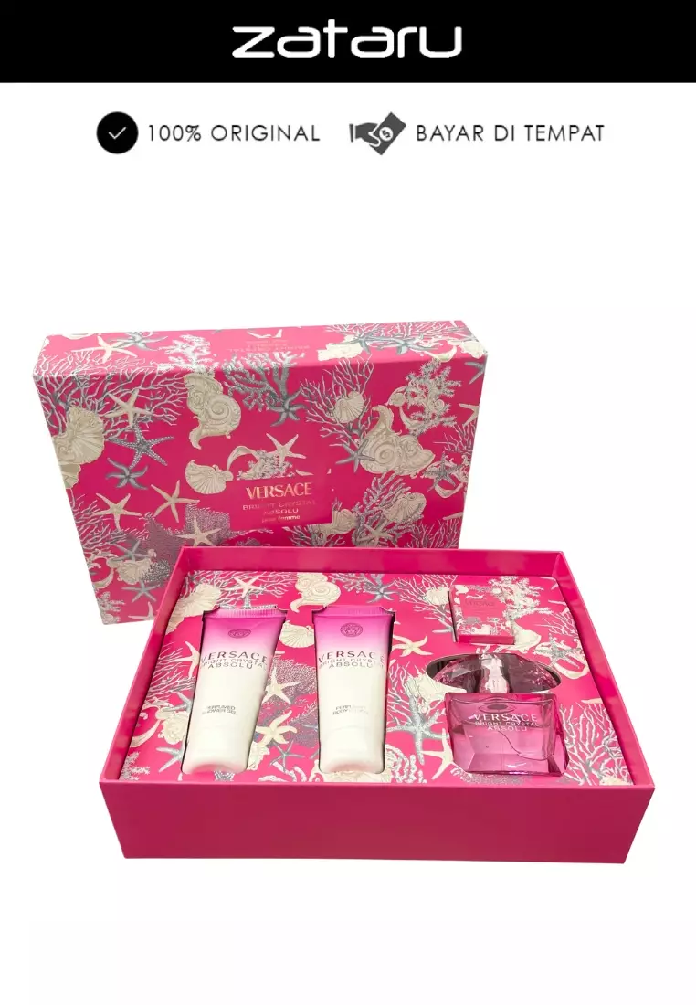 Versace Bright Crystal Absolu Woman Gift Set (B) (Parfum Wanita)