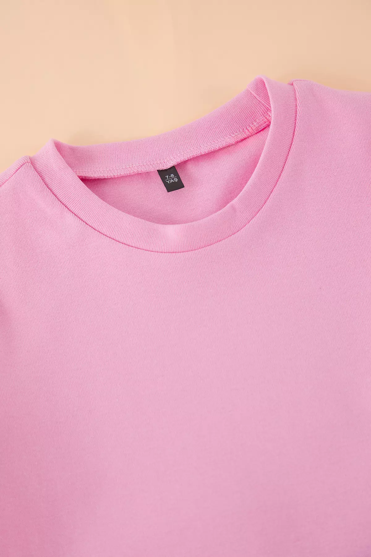 Pink Girl 100% Cotton Flare Leg Short Sleeve Dress Tkdss25Au00136