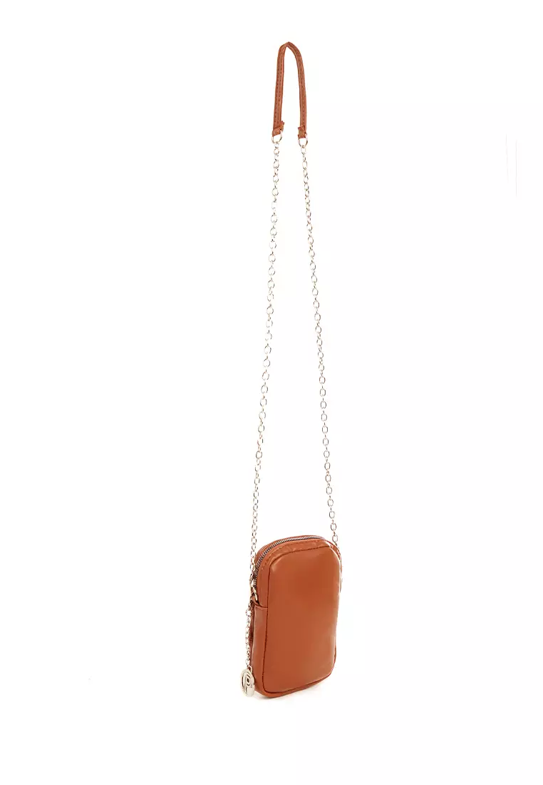 Buy PARIGI CLUB Tan Cross Body Bag 2024 Online ZALORA