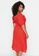 Trendyol red Plus Size Polka Dot Dress 5C25CAABEC00D4GS_2
