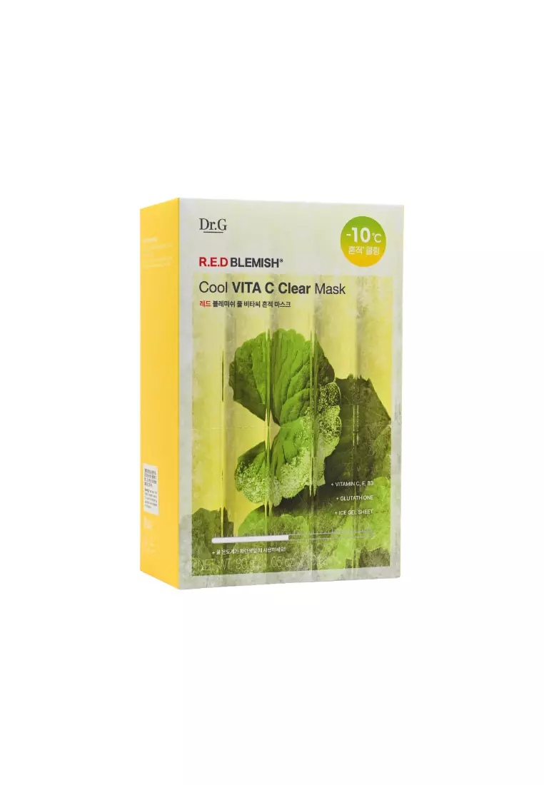 DR. G R.E.D Blemish Cool VITA C Clear Mask(10pcs)