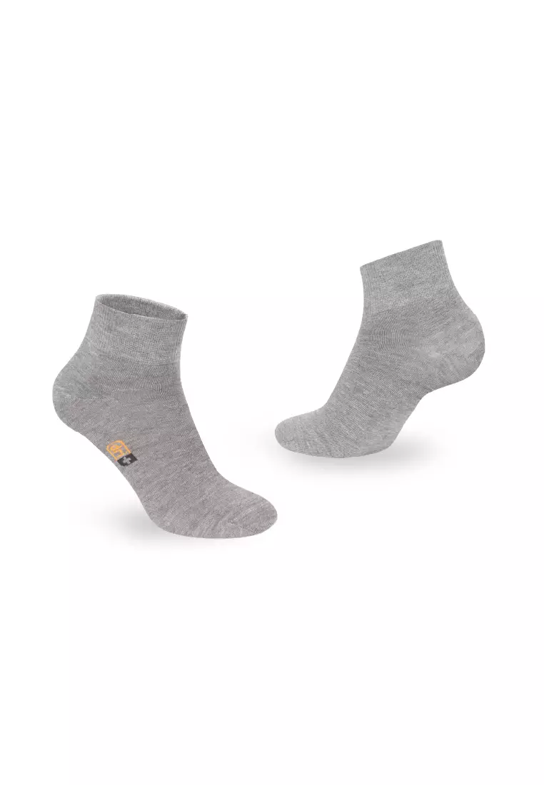 Dri Plus Men's Cotton Lite Thin Casual Ankle Socks 3 pairs in a pack DMCG13