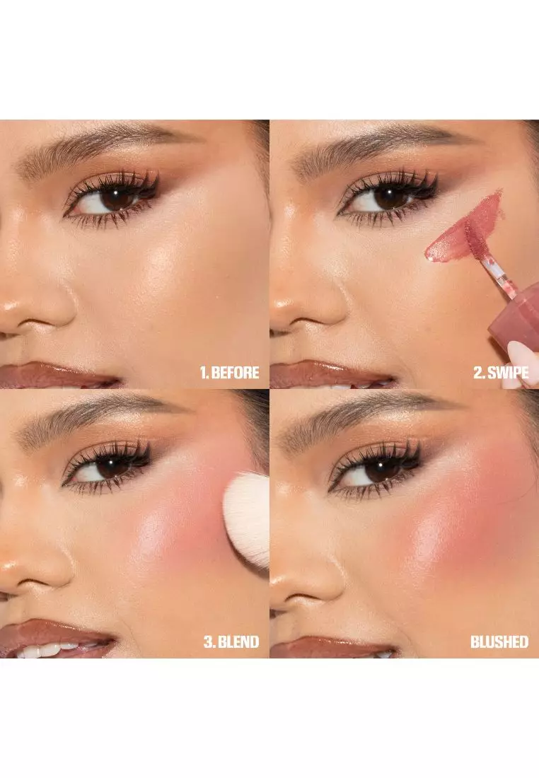 HUDA Beauty Blush Filter Soft Glow Liquid Blush Berry Fever