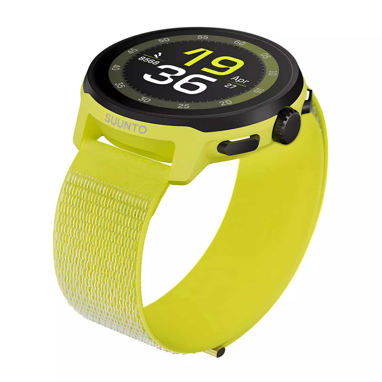 SUUNTO Run Lime - Jam Tangan Smartwatch Unisex - Run your story - Lime Nylon textile Strap - SS051111000 