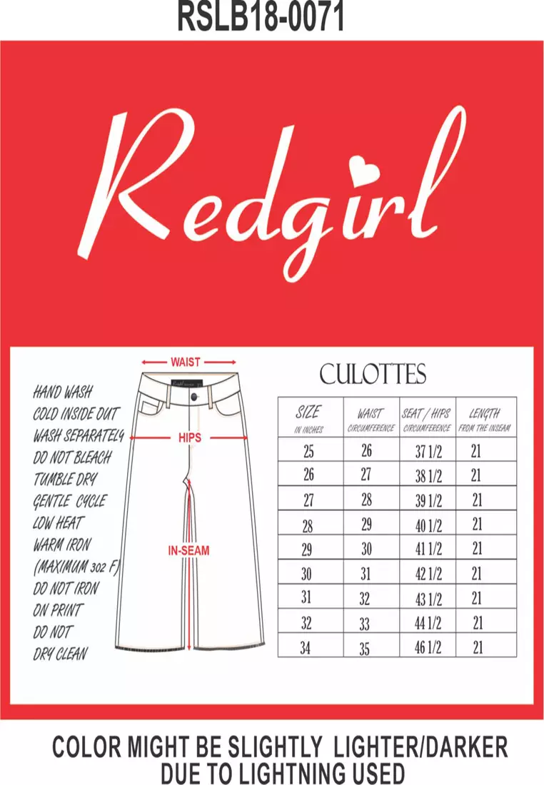 Denim Cullotes Ladies