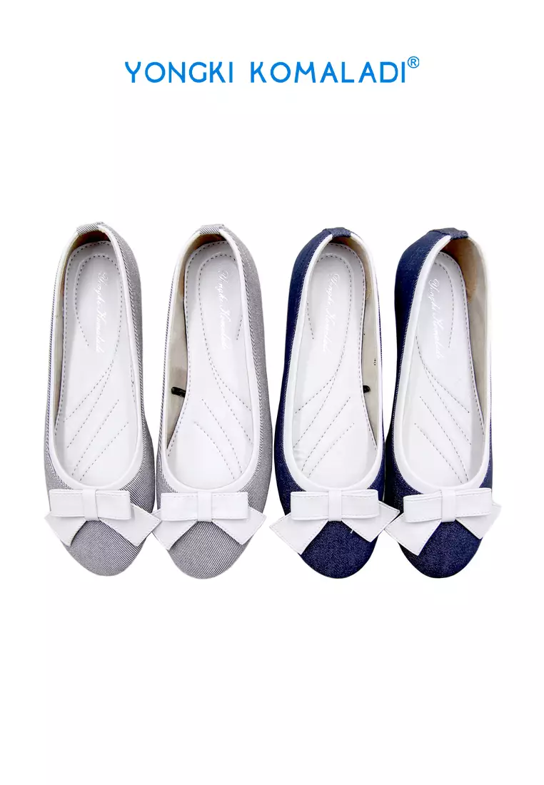 [ ORIGINAL ] YONGKI KOMALADI FLATSHOES OL-AR8904-23 ABU