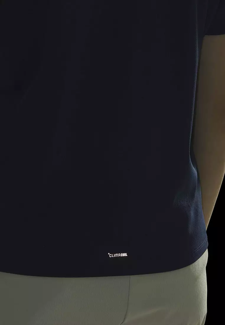 3-Stripes CLIMACOOL Pique Short Sleeves Polo Shirt
