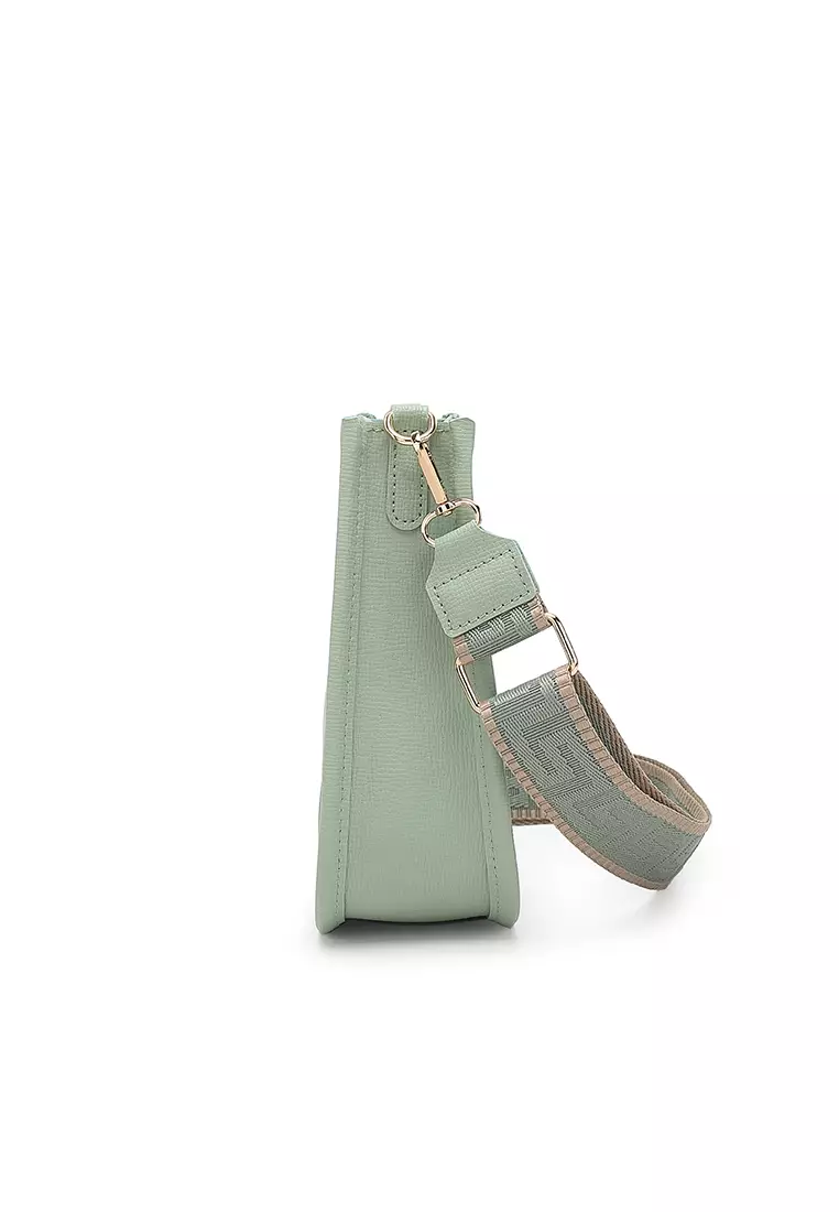 Women's Sling Bag / Crossbody Bag - Mint Green