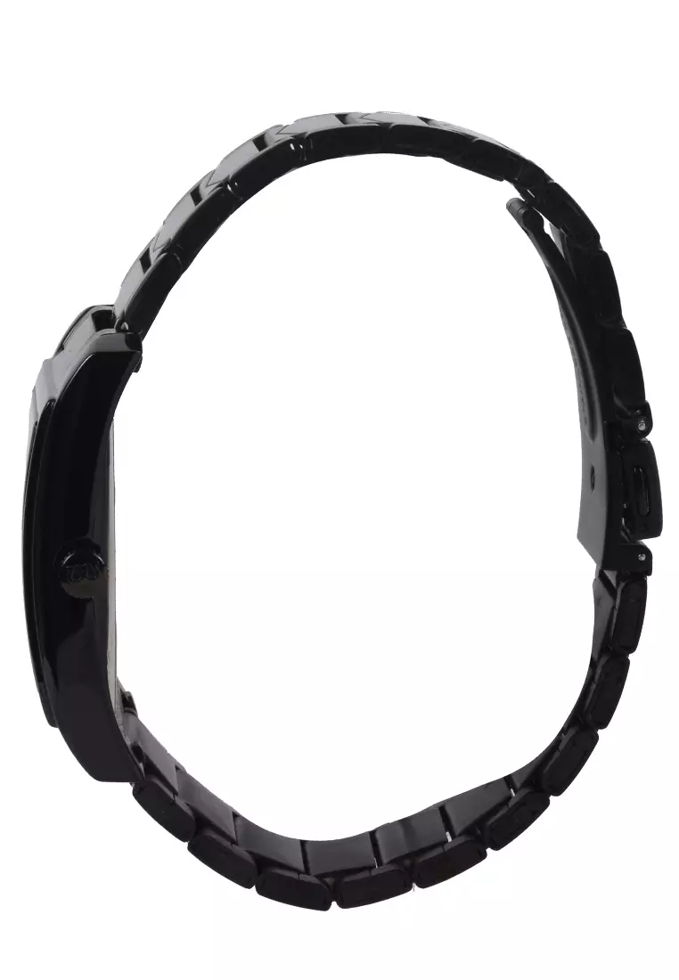 Mirage - Jam Tangan Pria - Black - Stainless Steel Bracelet - 8212M-C