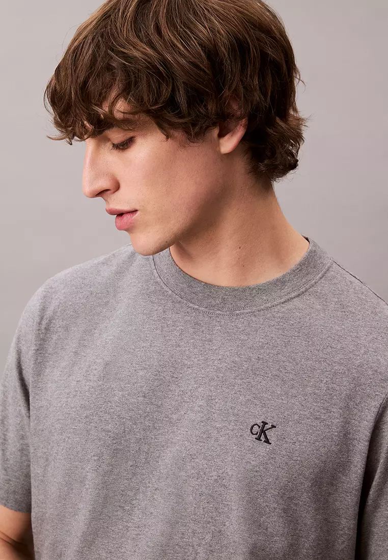 Short Sleeves Easy Monogram Tee - Calvin Klein Jeans