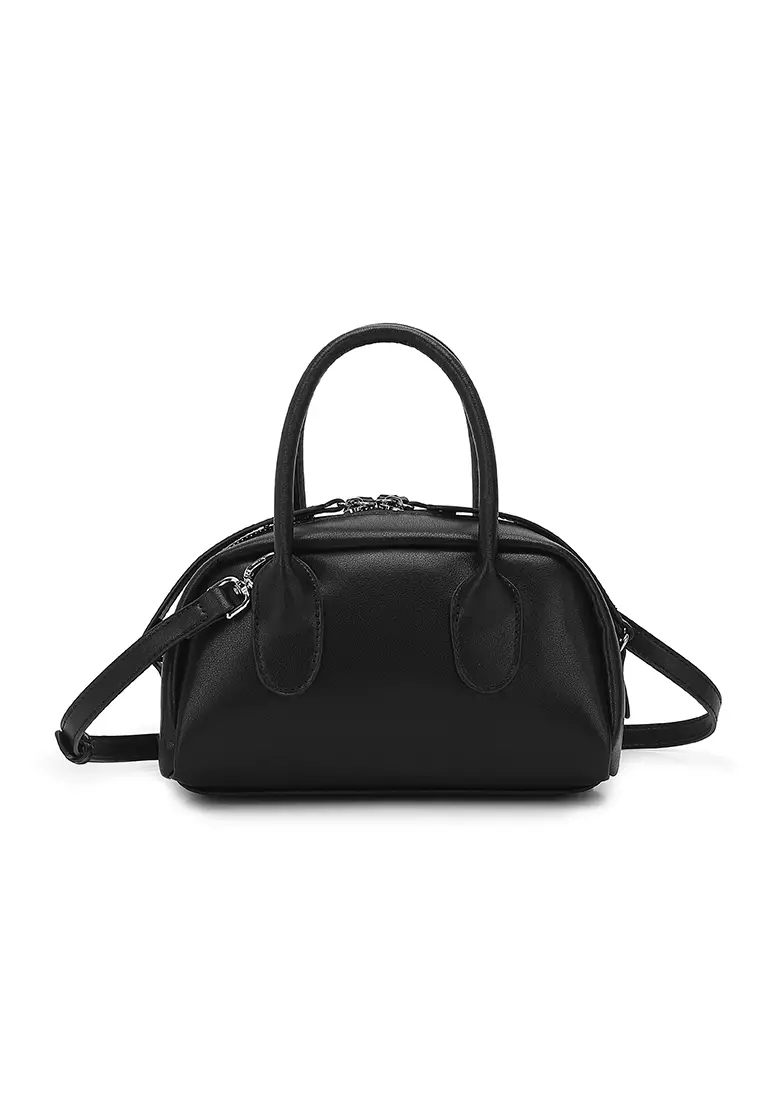 Women's Top Handle Bag / Sling Bag / Crossbody Bag / Shoulder Bag (Tas Tangan Wanita / Tas Selempang Wanita / Tas Bahu Wanita) - Hitam