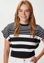 Black White