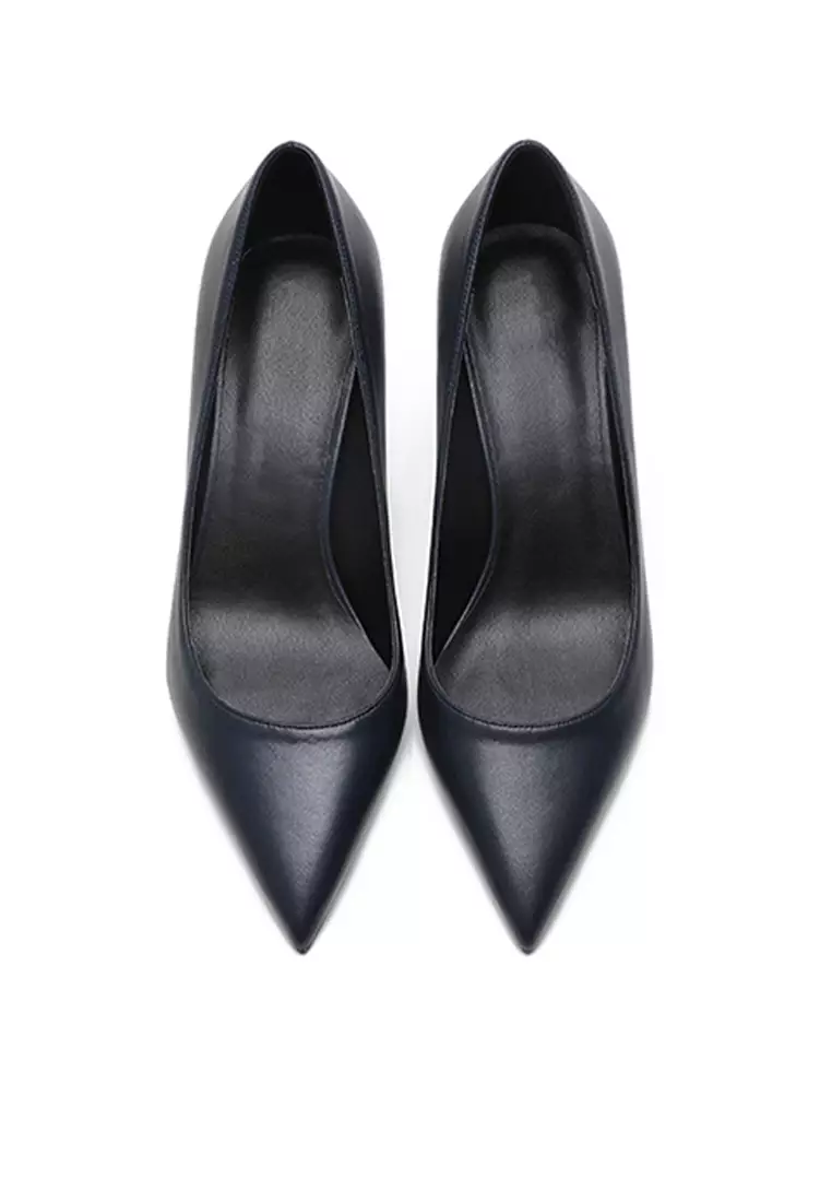 6CM Uniform Pointed High Heel Shoes HZL161