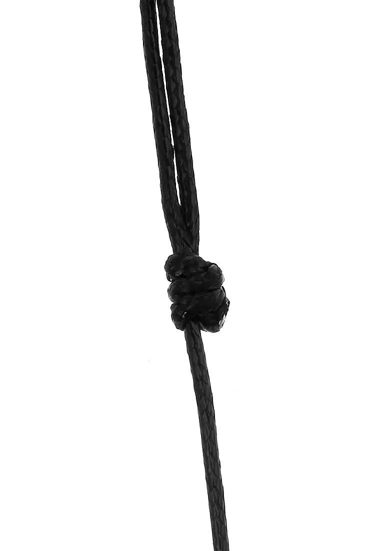 Bembs Necklace Fashion Pria Motif Macan Material Titanium ORIGINAL - Gold