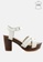 Rag & CO. white Criss-Cross Ankle Strap Sandal 4EF73SH530BB12GS_1