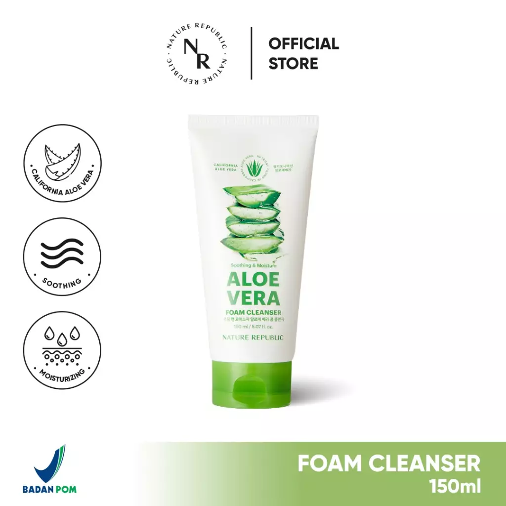 Soothing & Moisture Aloe Vera Foam Cleanser