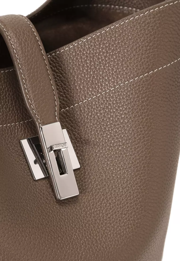 ZANA Shoulder Bag - Elephant Grey