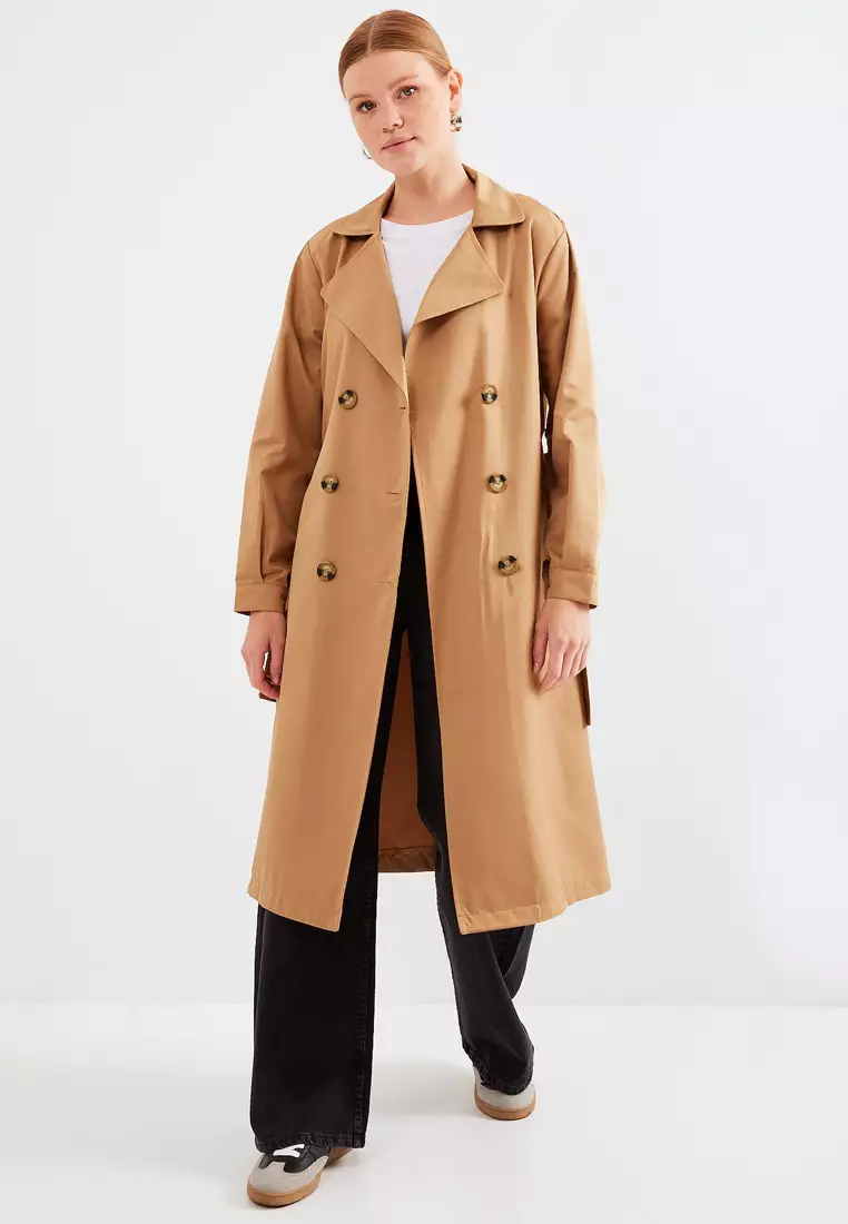 Double Breasted Trench Coat