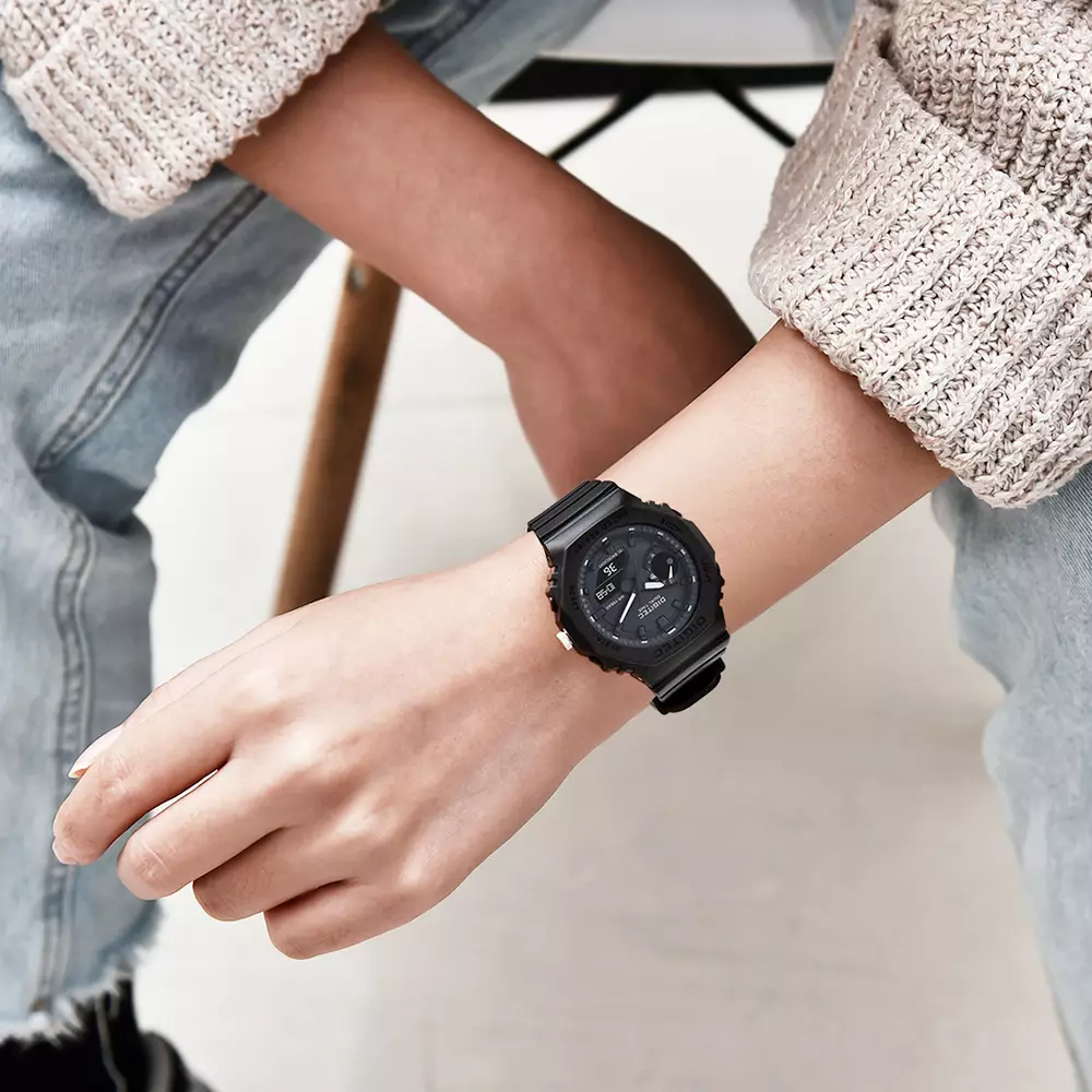 DIGITEC Jam Tangan Analog-Digital Wanita MDA-3119T - BK4B Hitam