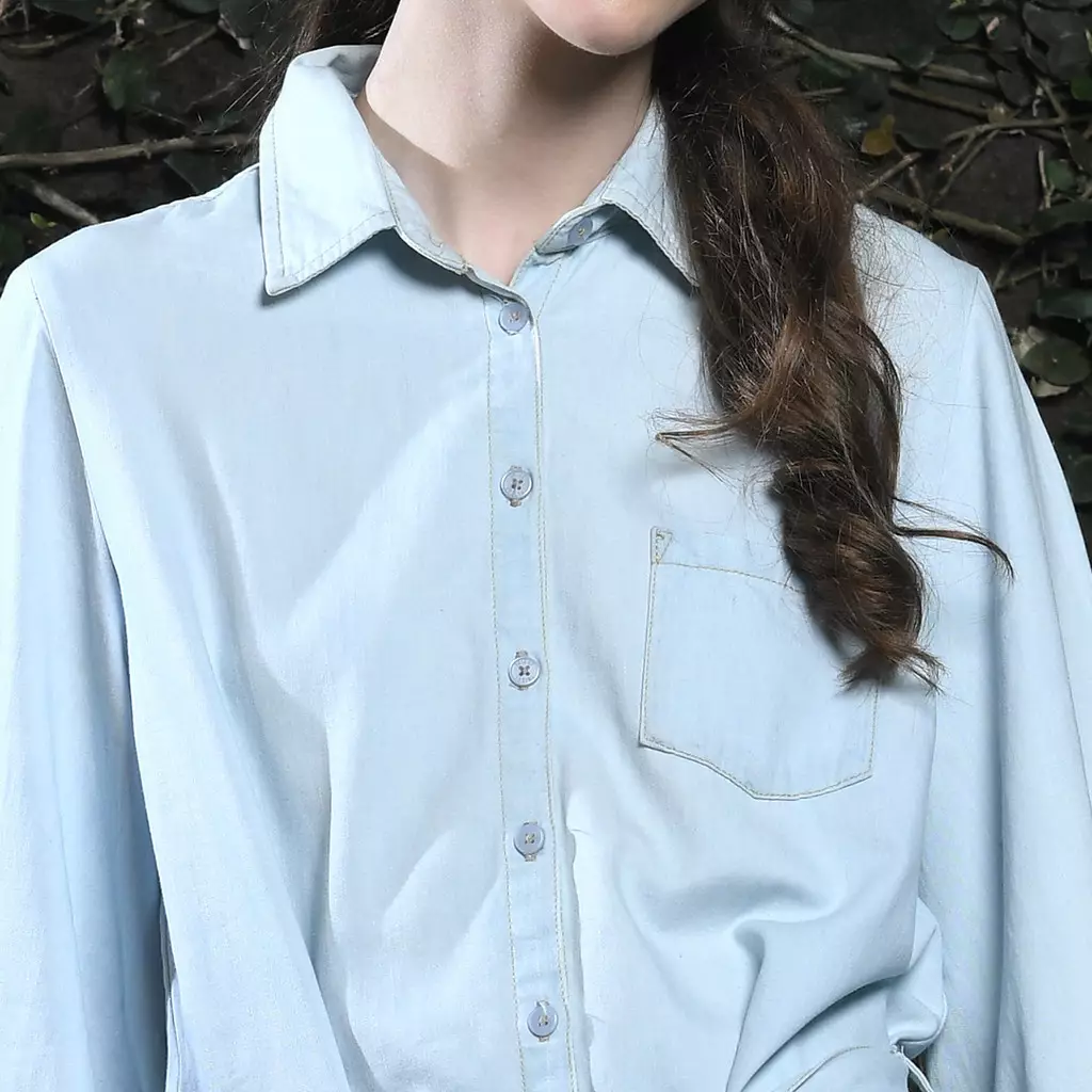 Triset Casual Denim Dress - TD301941032