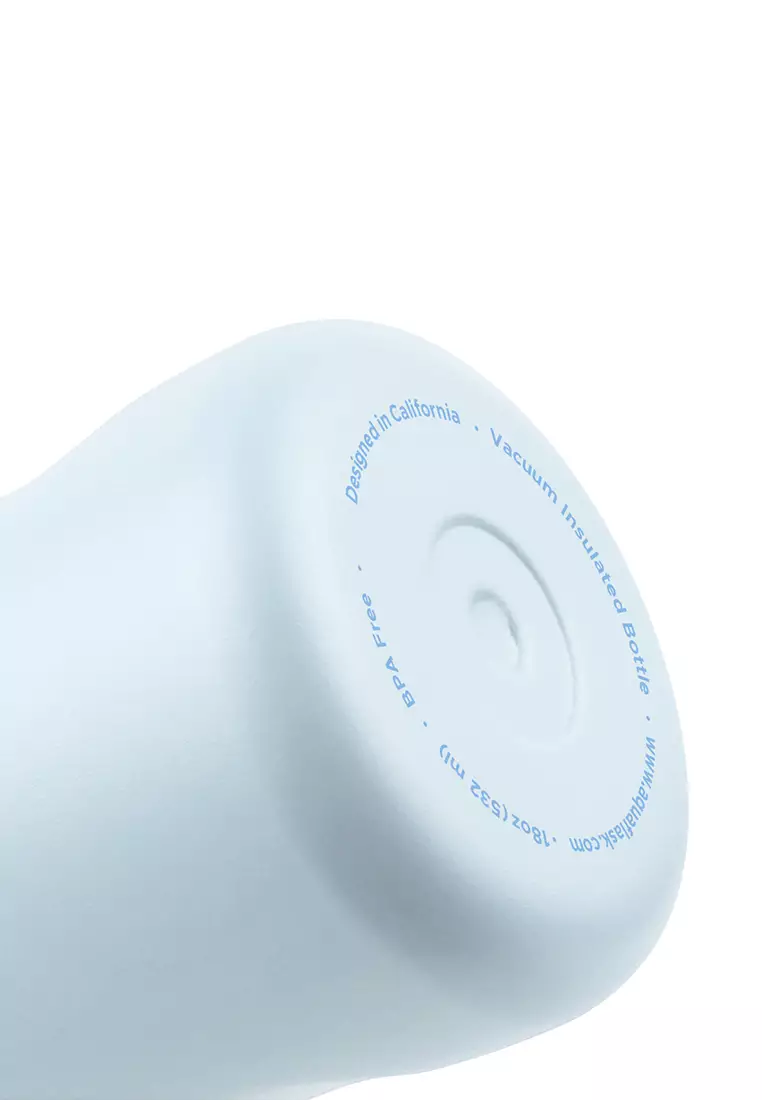 18oz Sea Salt New Sports Lid Bottle Wide Mouth Vacuum Insulated Stainless Steel Drinking Water Bottle