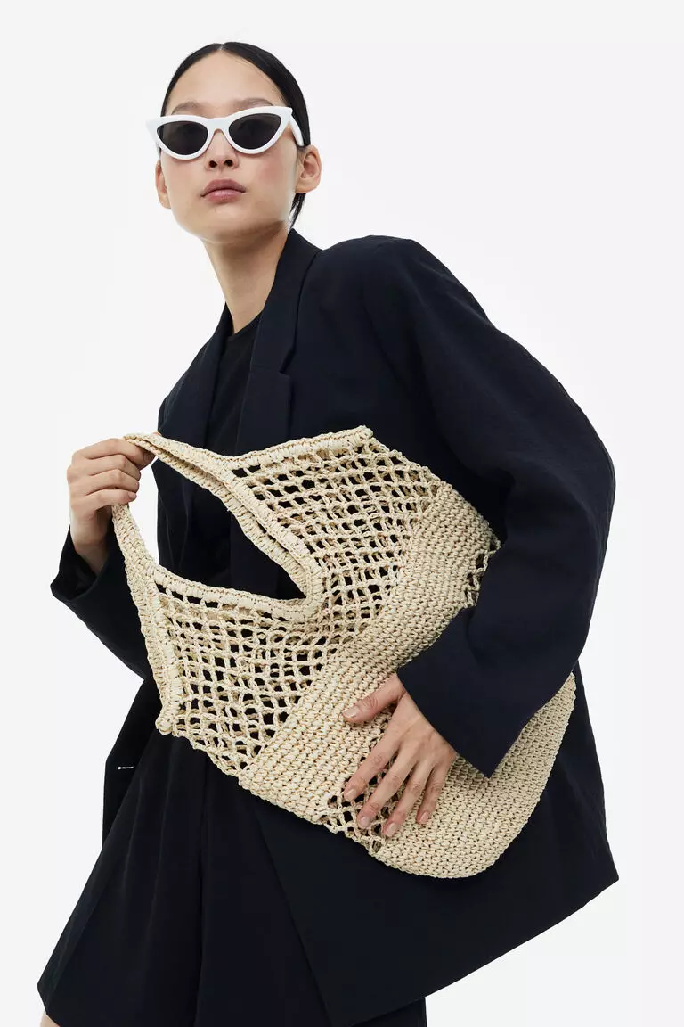 Jual H&M Crochetlook shopper Original 2023 ZALORA Indonesia