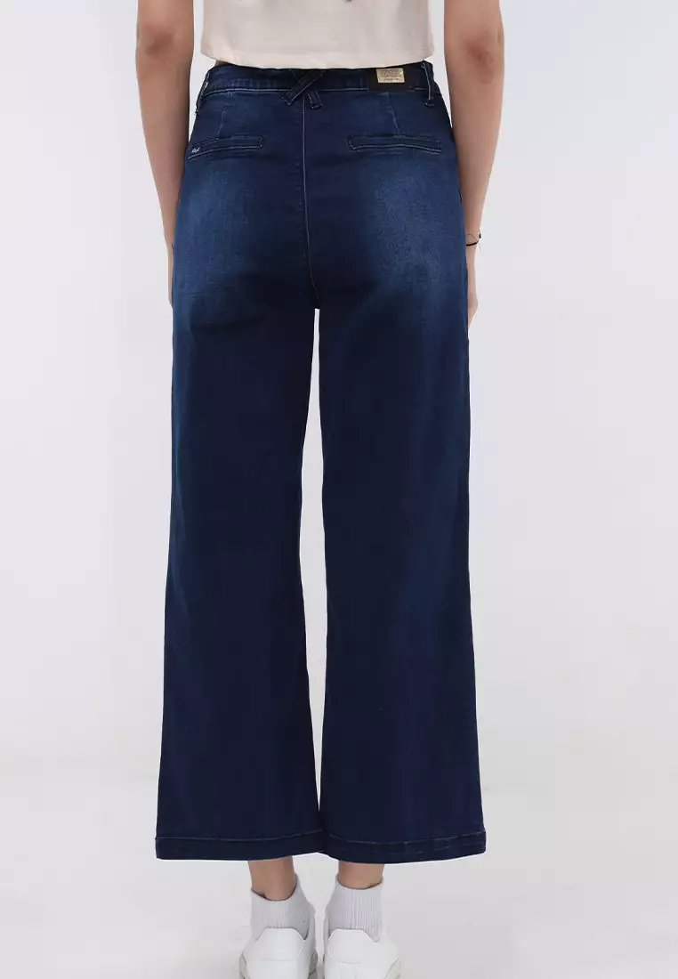 Denim Wide Leg Ladies Jeans