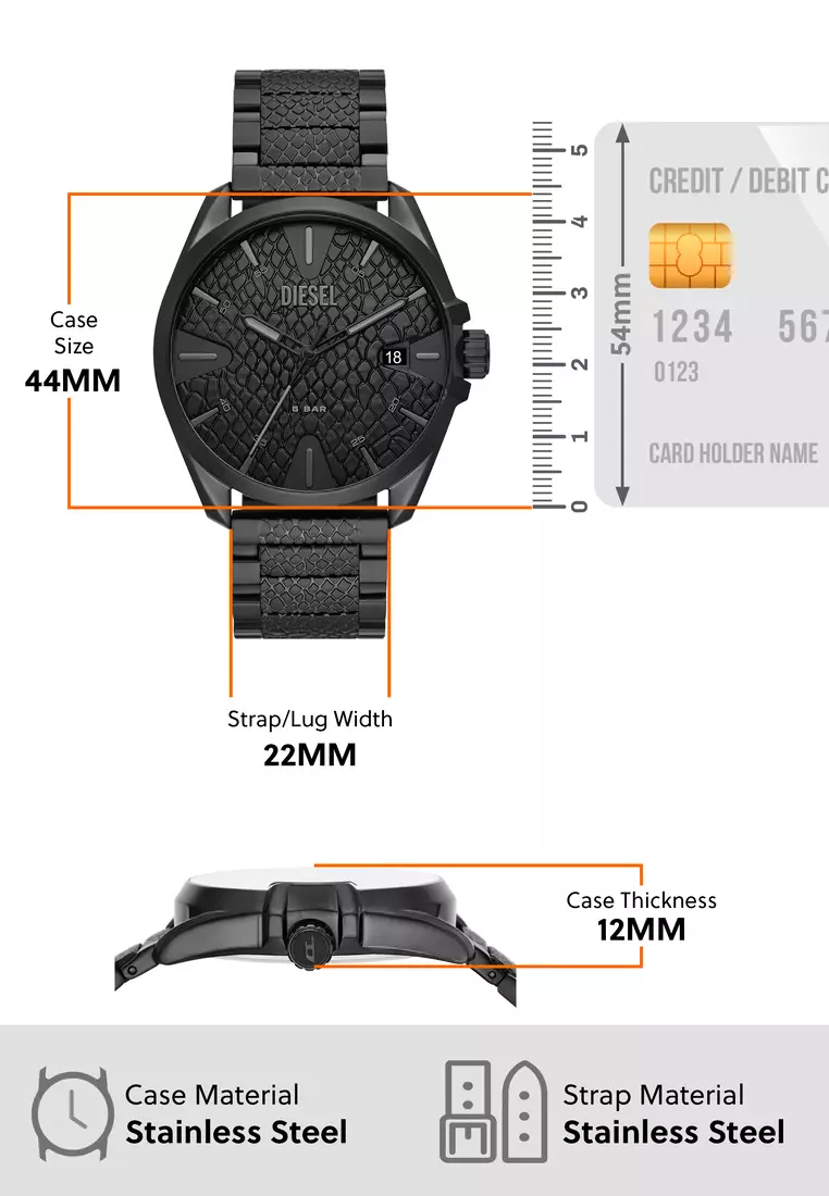 Buy Diesel Ms9 Watch DZ2161 Online | ZALORA Malaysia