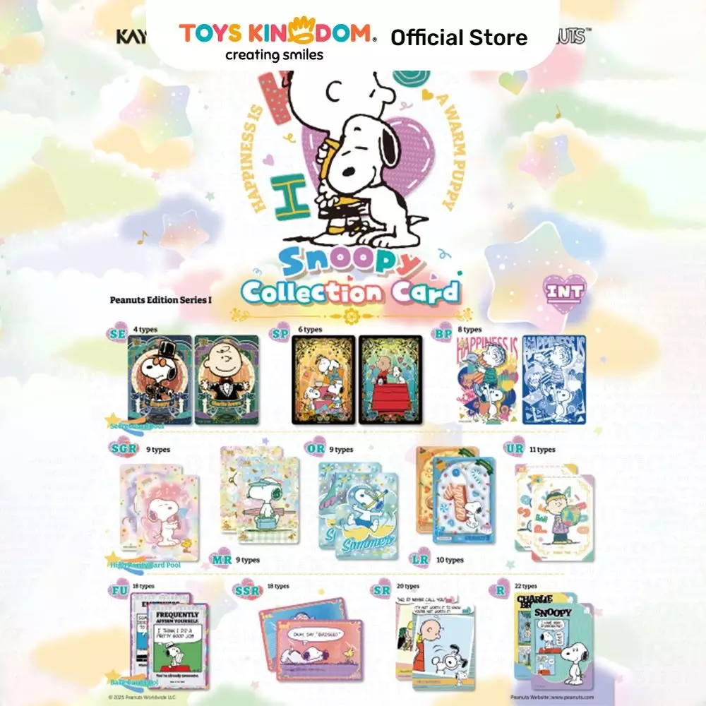 KAYOU KARTU PEANUTS SNOOPY EDITION SEA RANDOM