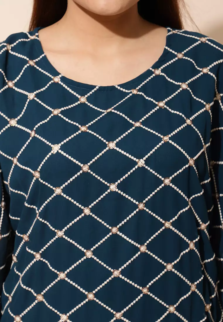 Chanira Festive Atirah Kaftan-Tosca