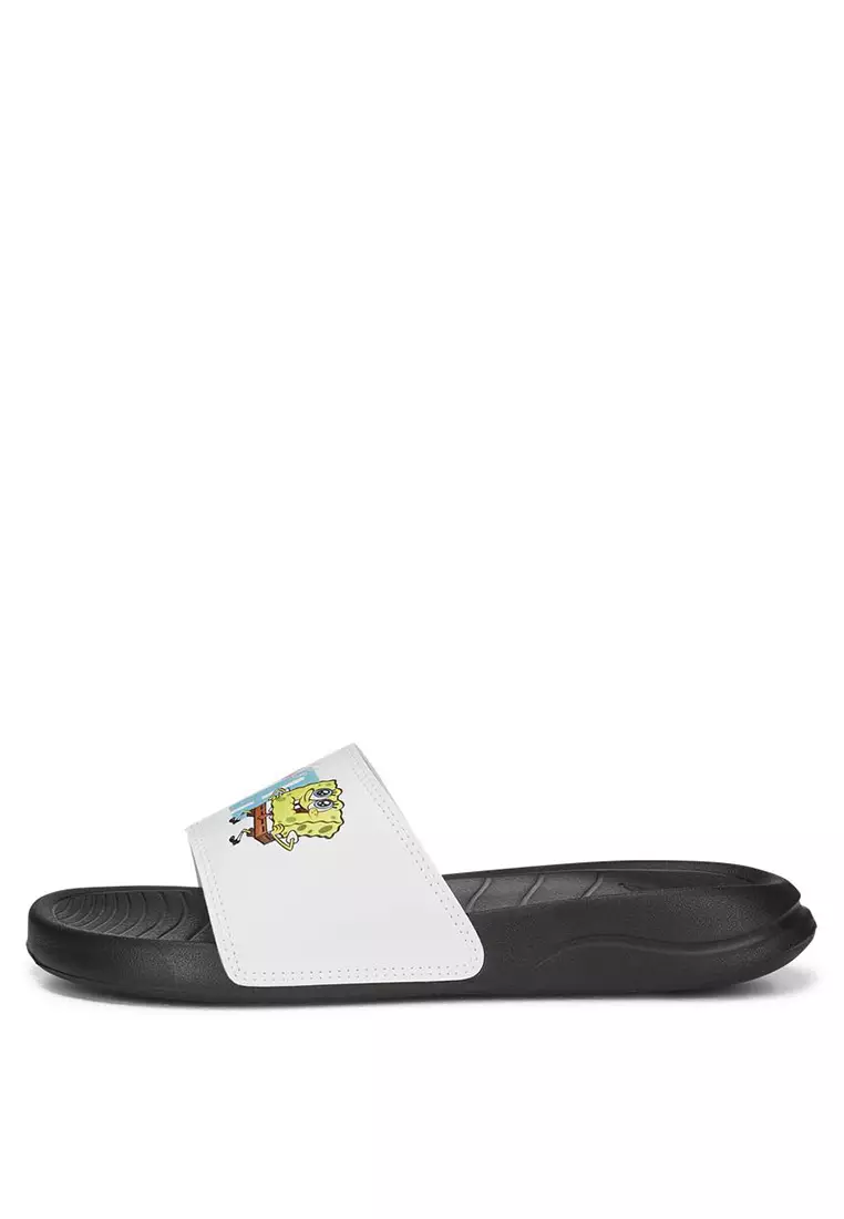 Puma white clearance slippers online shopping