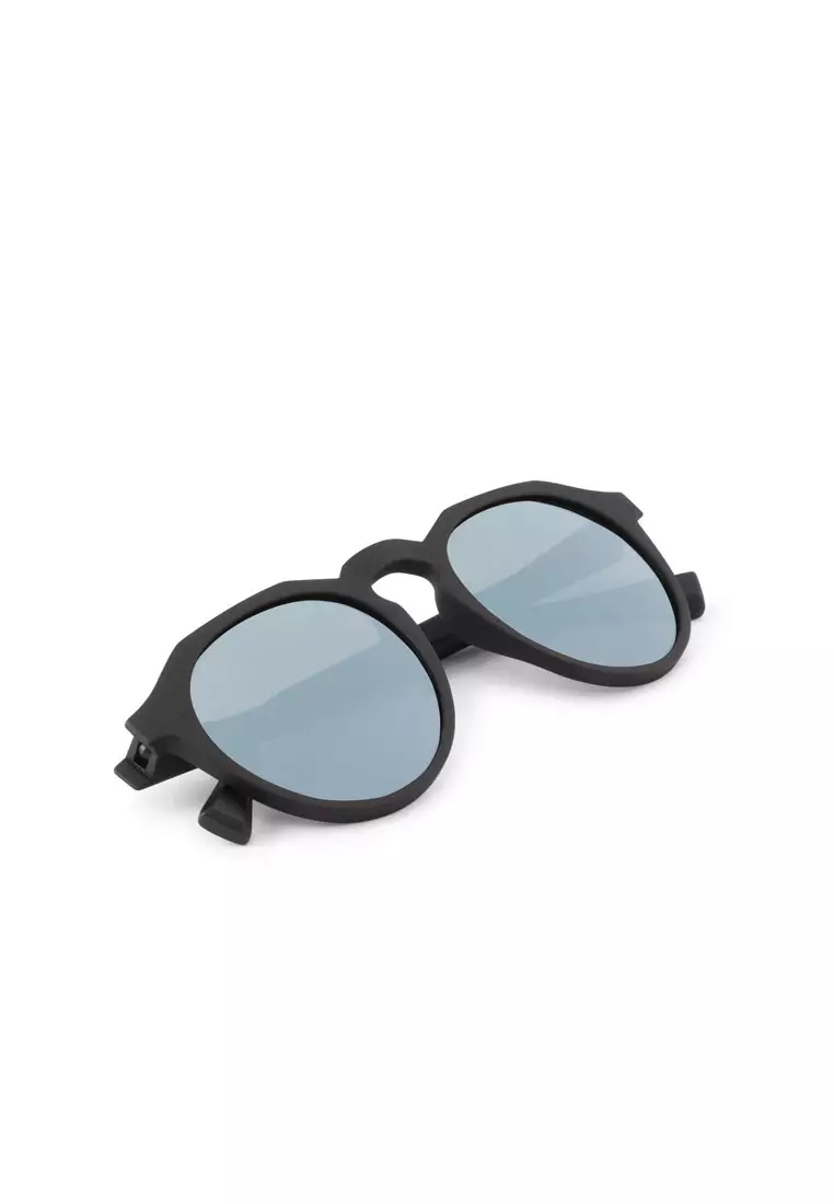 HAWKERS Black Chrome WARWICK Sunglasses for Men and Women. UV400 Protection. Official Product Designed in Spain