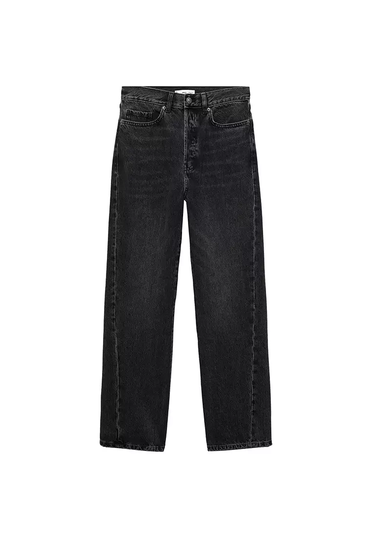 Jual Mango Straight Jeans With Forward Seams Original 2024 | ZALORA ...