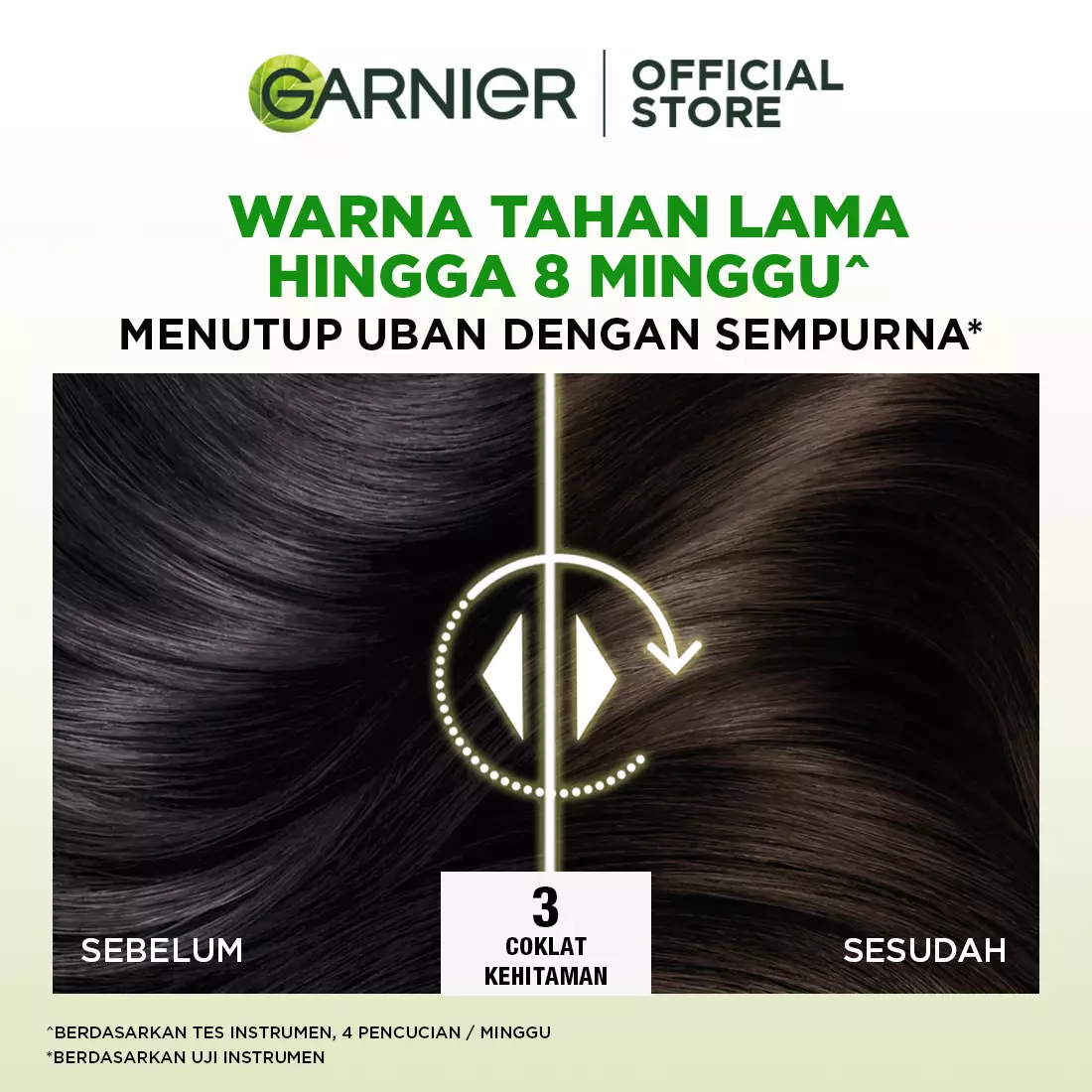 Garnier Color Naturals Hair Color - Darkest Brown