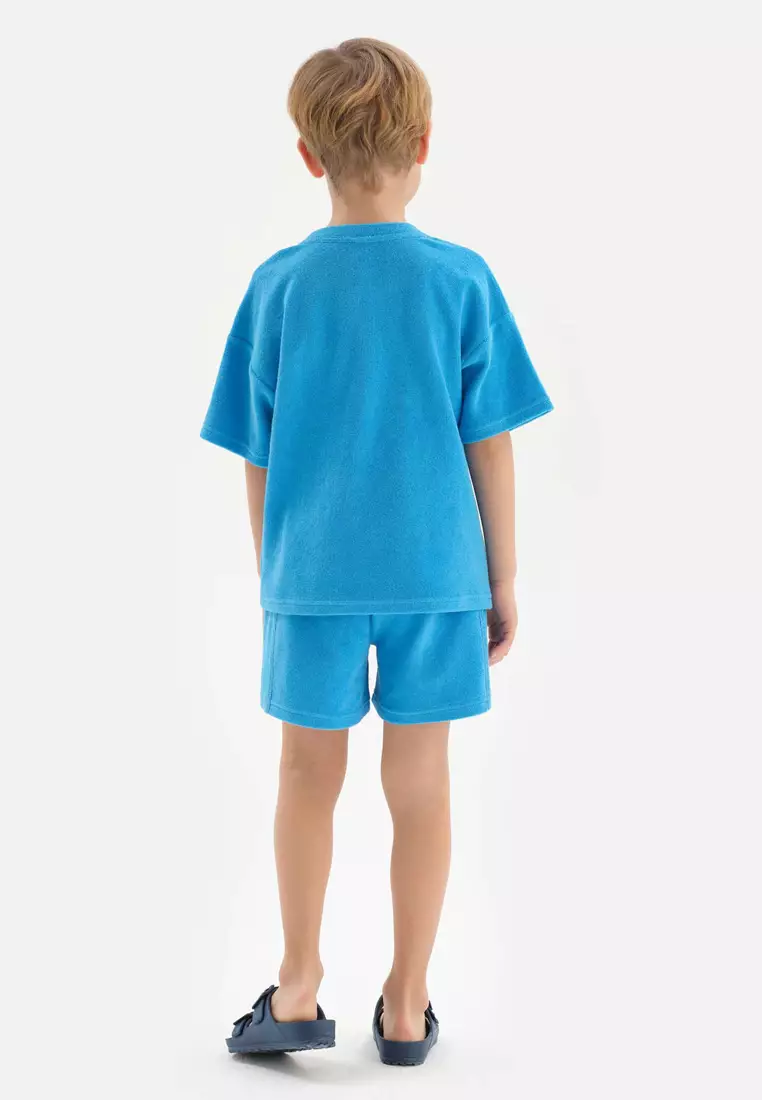 Blue Tshirts, Non-wired, Beachwear for Boys