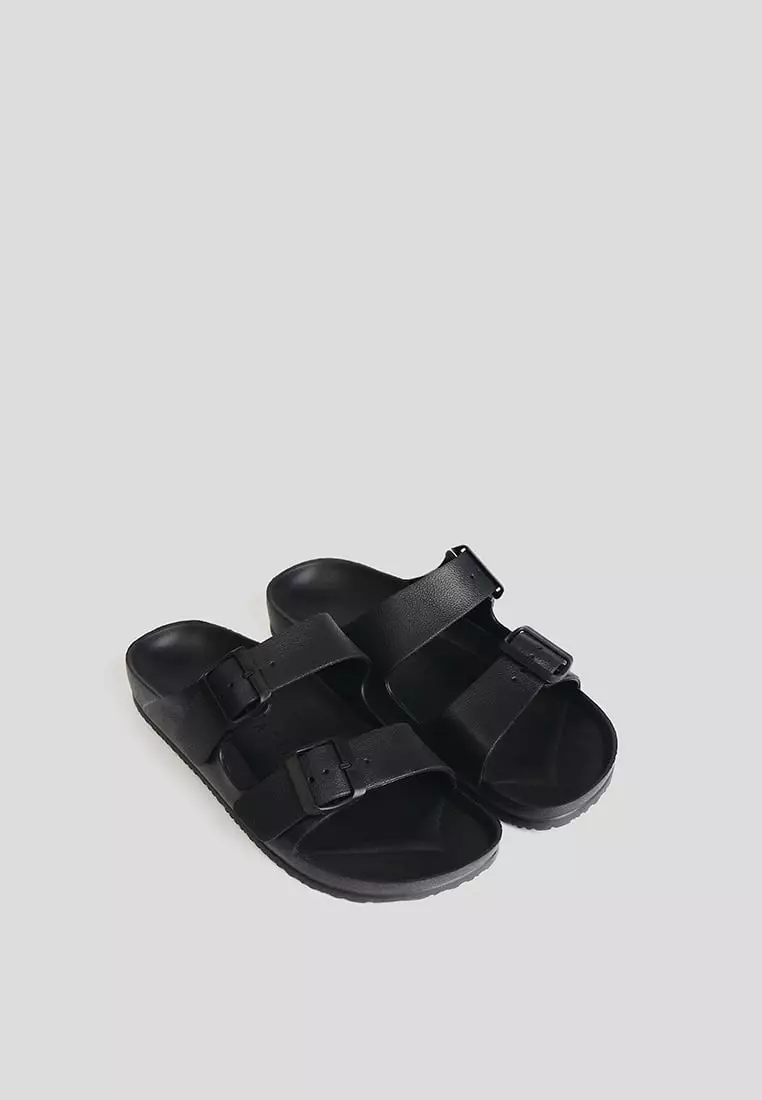 Men's Double Strap Slides