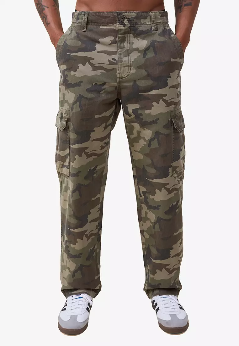 Buy Cotton On Tactical Cargo Pants Online | ZALORA Malaysia