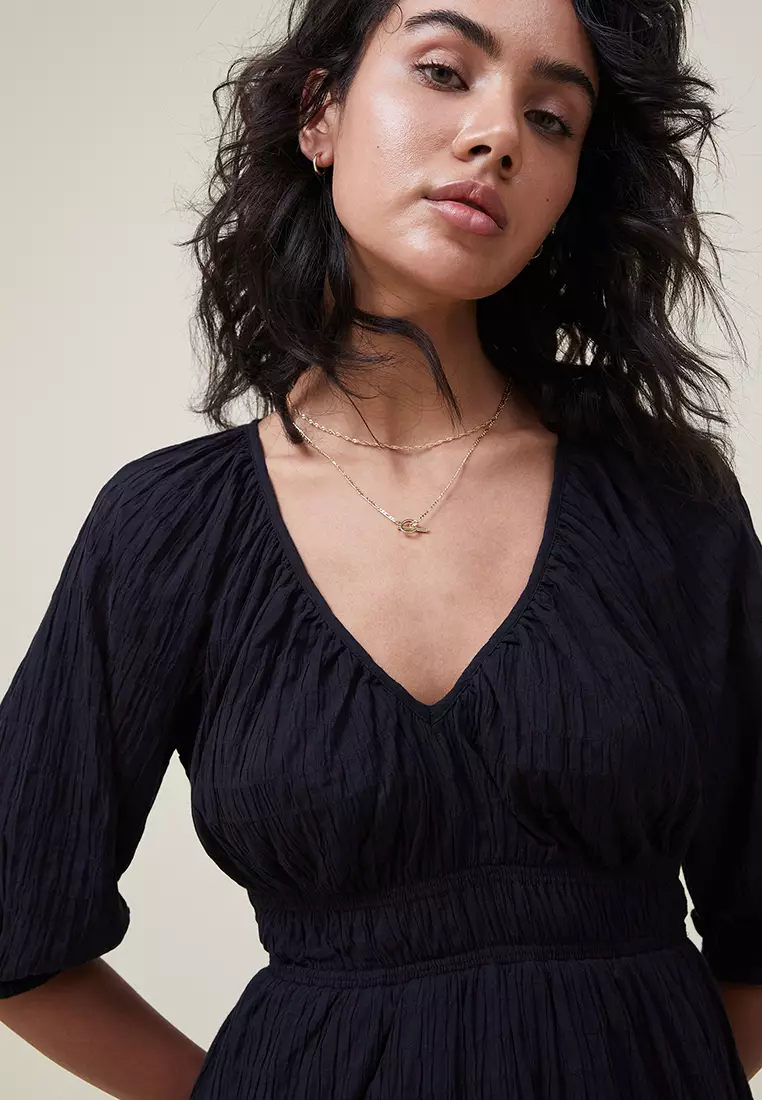 Brooklyn Full Sleeves Babydoll Dress