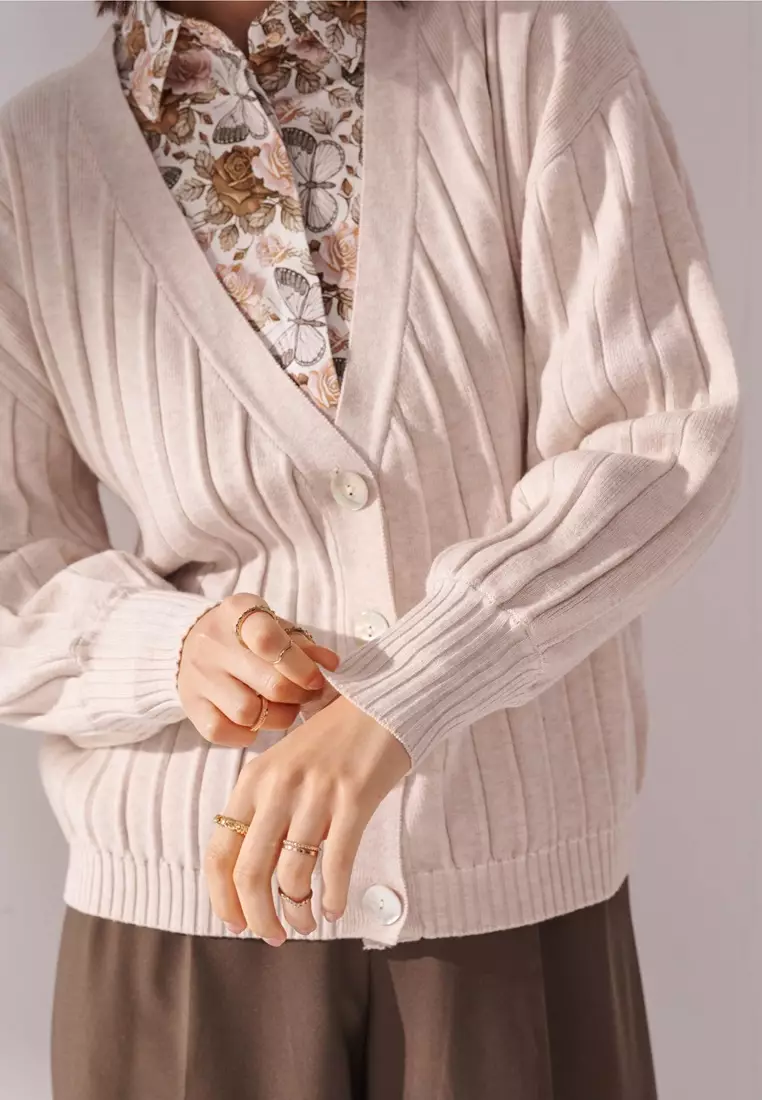 Beige Cardigan