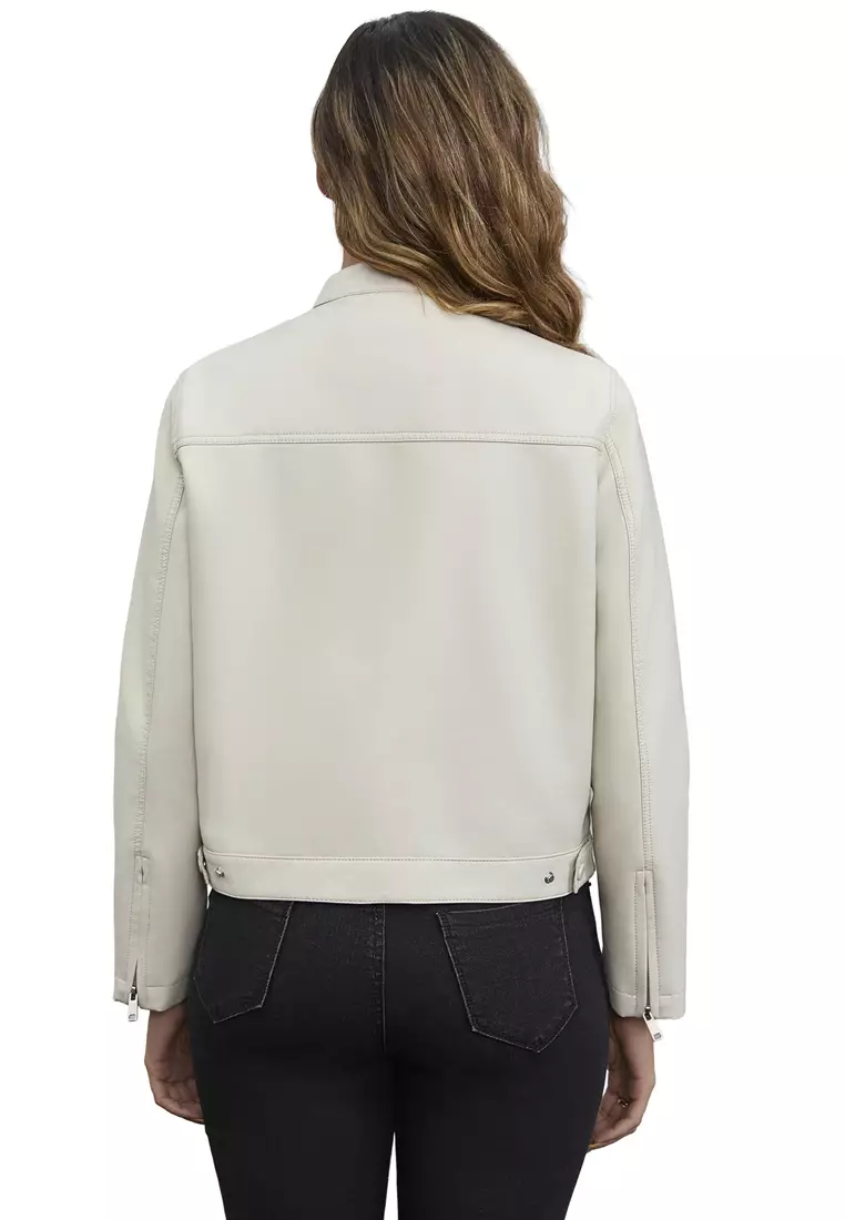 仿皮機車夾克 AD-M25PJ46