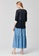 iROO blue Long Tierred Skirt C9366AAAF2CAF7GS_3