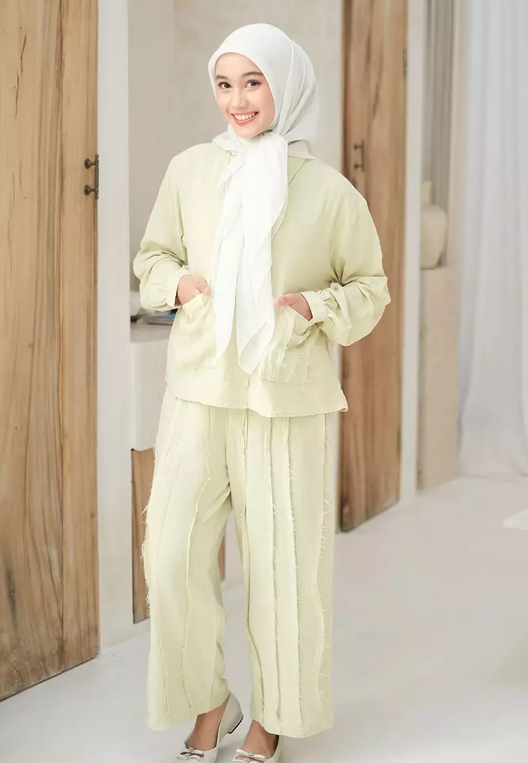 Tale Linen Set Avocado