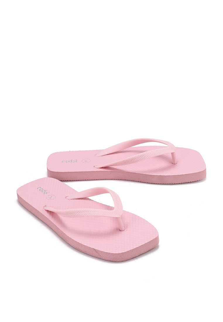 The Rubi Square Toe Flip Flops