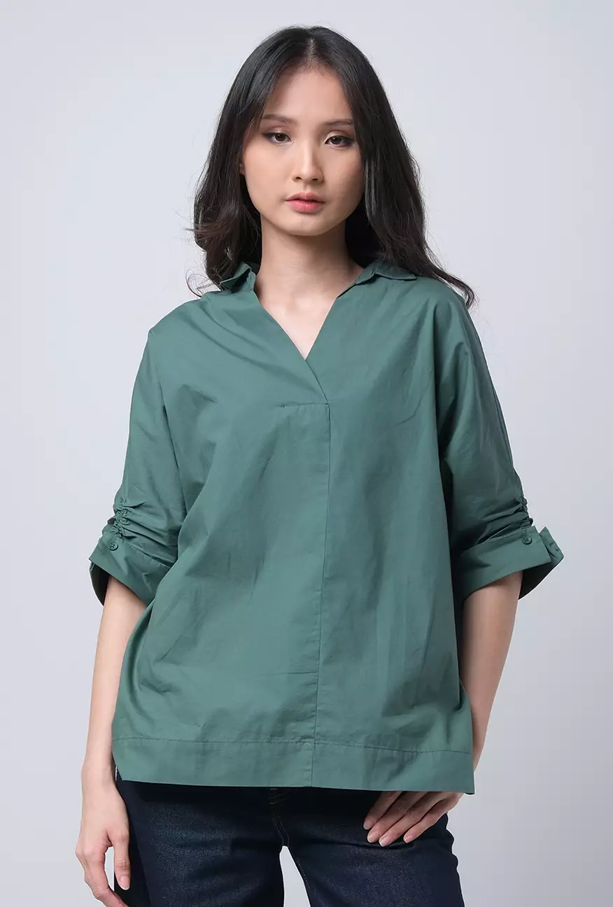 Kemeja Wanita Syasya Green
