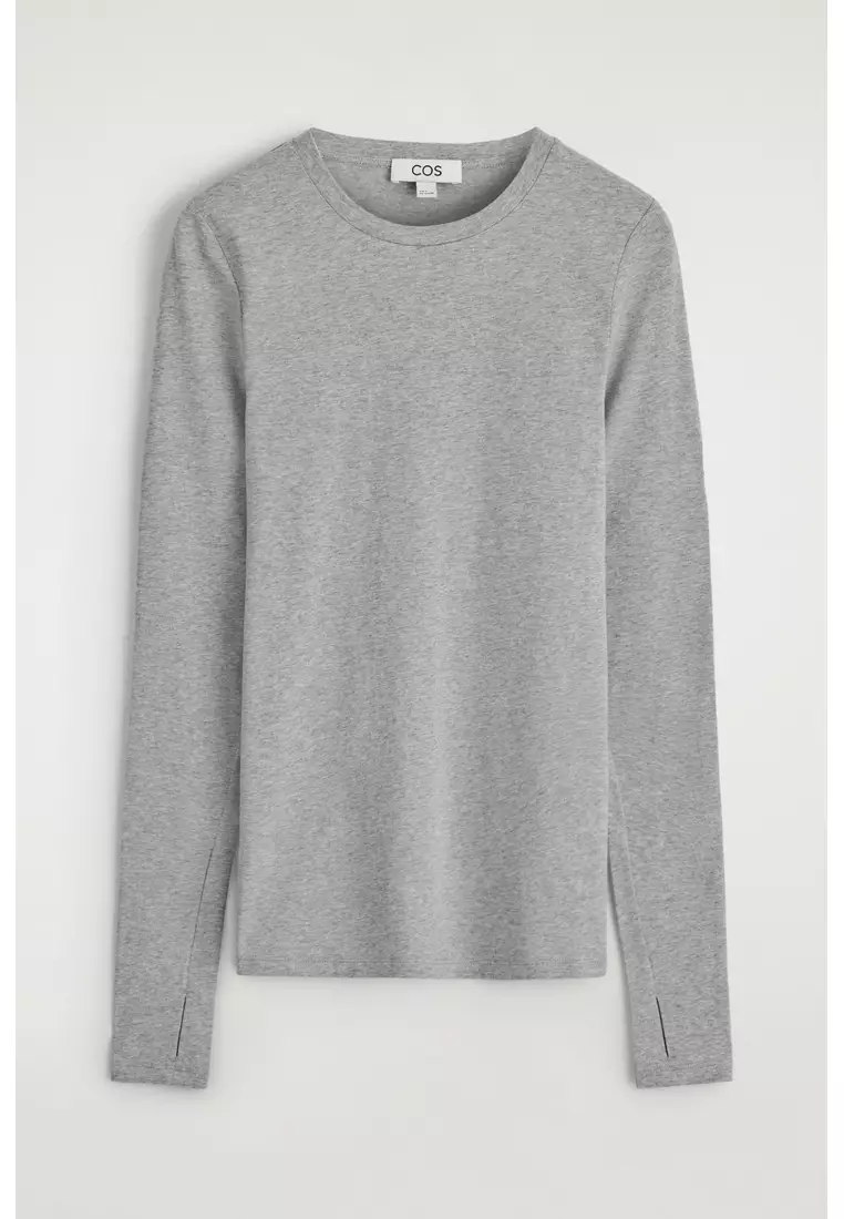 SLIM LIGHTWEIGHT LONG-SLEEVED TOP