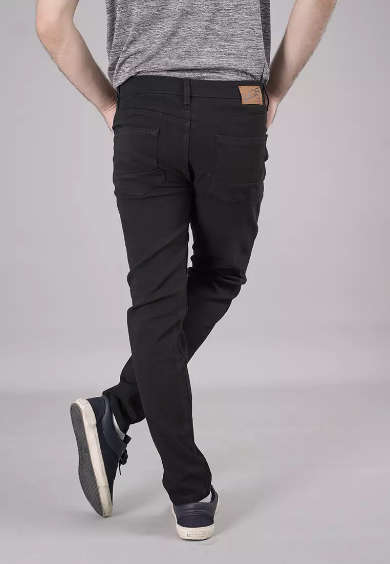 LGS - Celana Panjang Chinos - Celana Panjang - Hitam - JCT.566.S048.004.C