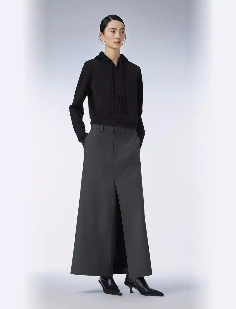 Straight Cut Panel Long Pants