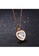 Air Jewellery gold Luxurious Eleanor Heart Necklace In Rose Gold DB1B9AC9DA5777GS_4